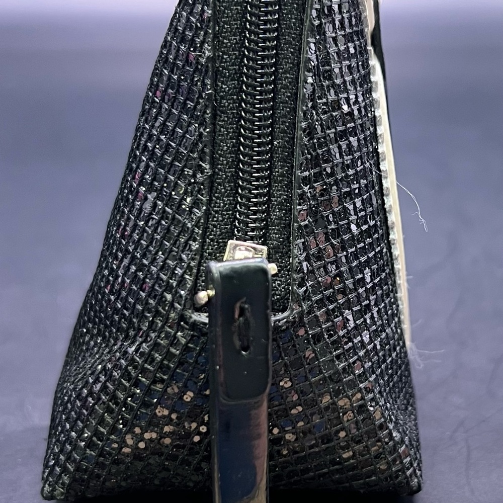 Kate Spade Glitter-Penguin Black Mini Bag with Accents, Clifton - Picture 9 of 10